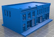 Download the .stl file and 3D Print your own Shopping Street Building 3N scale model for your model train set from www.krafttrains.com.